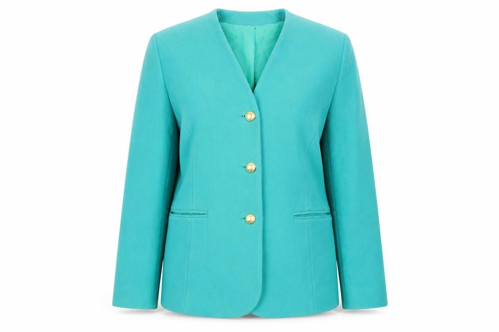 Nico Nico Womens Green   Overcoat Coat Size 14
