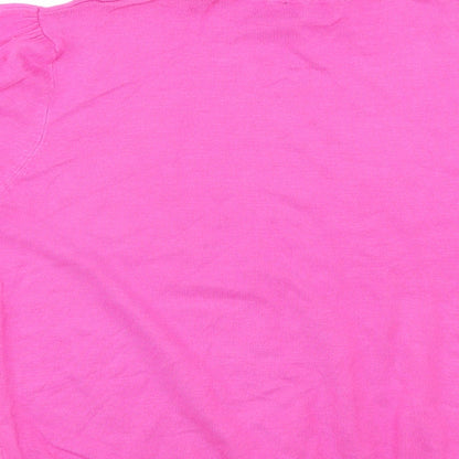 Preloved Dorothy Perkins Womens Purple   Basic T-Shirt Size 16 - Label