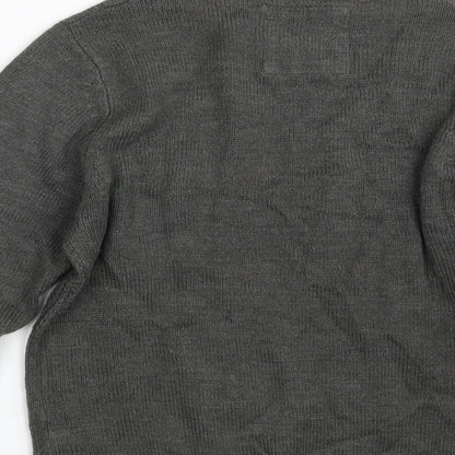 Soulstar Mens Grey   Pullover Jumper Size M
