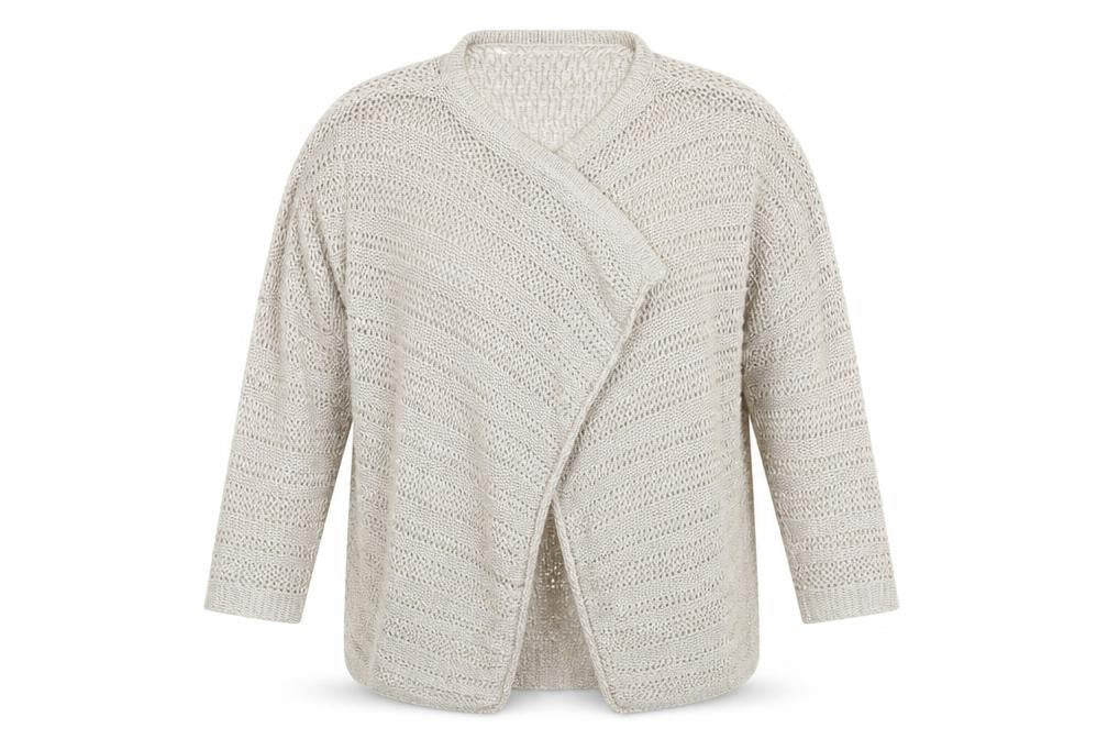 Moda @ George Womens Beige   Wrap Jumper Size 14
