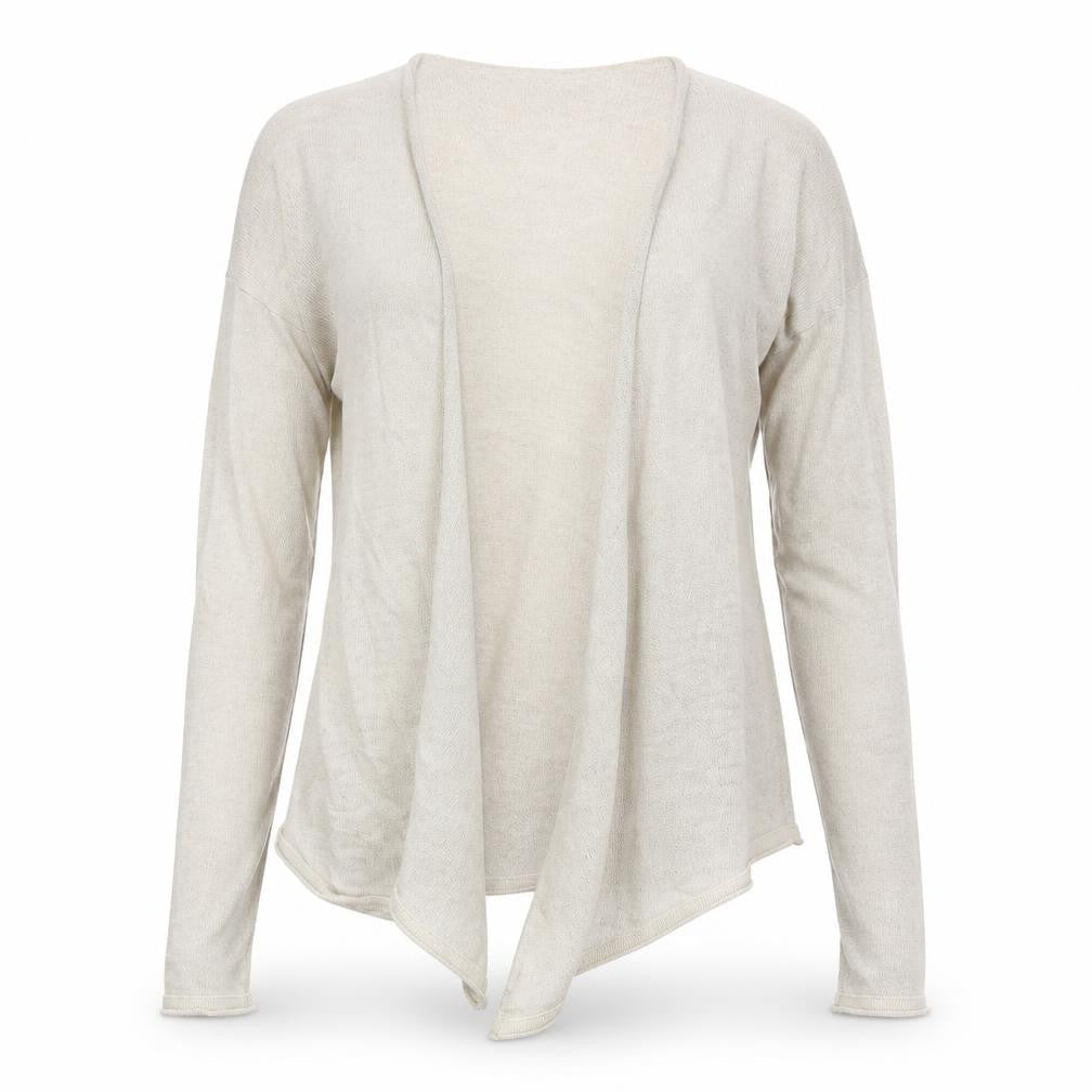 Sensitive Womens Beige   Wrap Jumper One Size