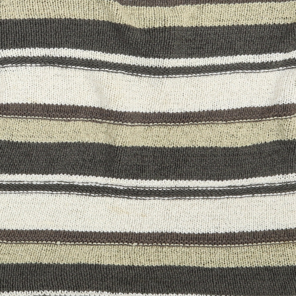 Papaya Womens Multicoloured Striped  Pullover Jumper Size 16