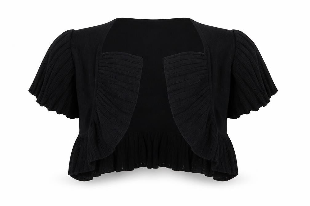 Papaya Womens Black   Shrug Jumper Size 8