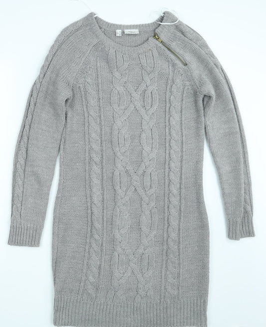 BPC Womens Grey   Pullover Jumper Size S