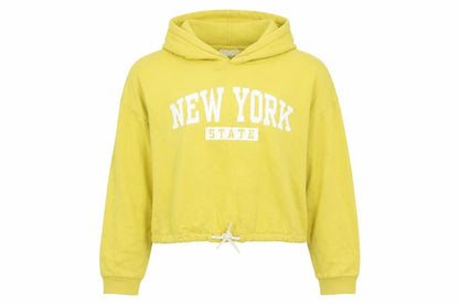 H&M Girls Yellow   Pullover Hoodie Size 10-11 Years