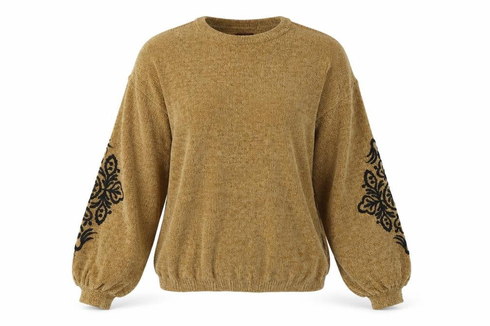 park keron Womens Brown   Pullover Sweatshirt Size M