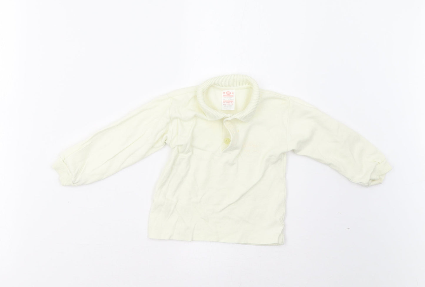 Boots Baby Yellow   Basic Polo Size 12-18 Months