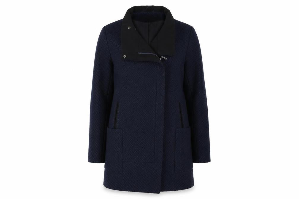 Dorothy Perkins Womens Blue   Jacket Coat Size 12