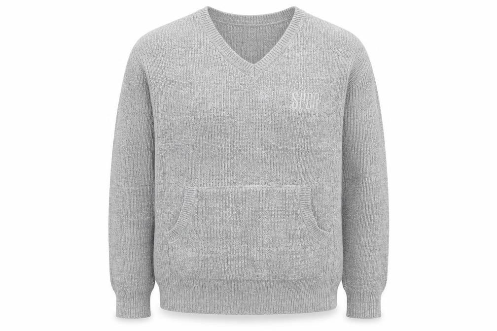 Spider Womens Grey  Knit Pullover Jumper Size XL