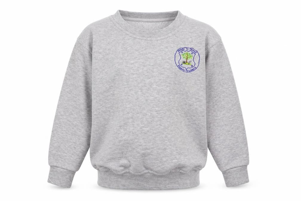 Uneek Boys Grey   Pullover Sweatshirt Size 7-8 Years