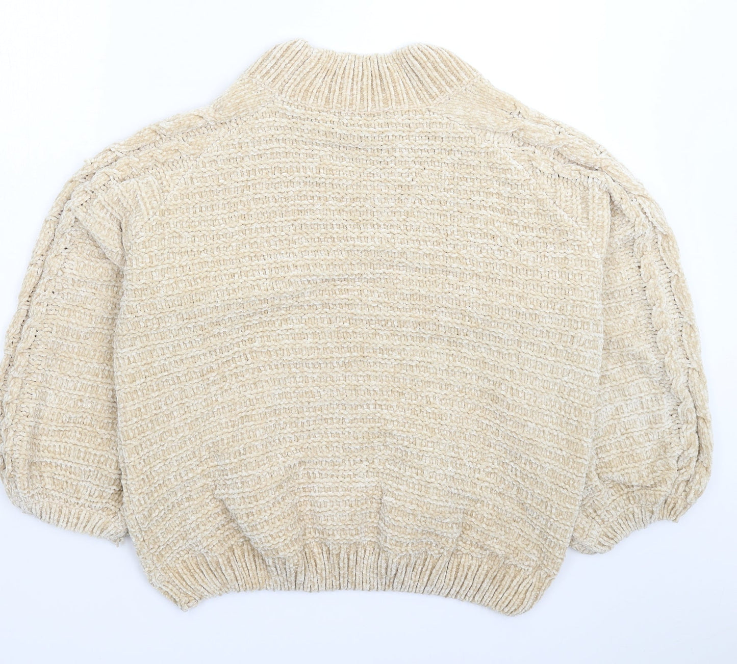 Kaleidoscope Womens Beige  Knit Pullover Jumper Size 18