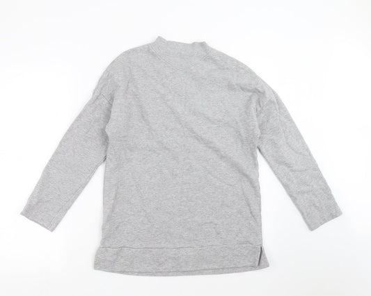 TU Womens Grey   Pullover Sweatshirt Size 8