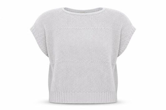 Tu Womens Grey  Knit Pullover Jumper Size 12