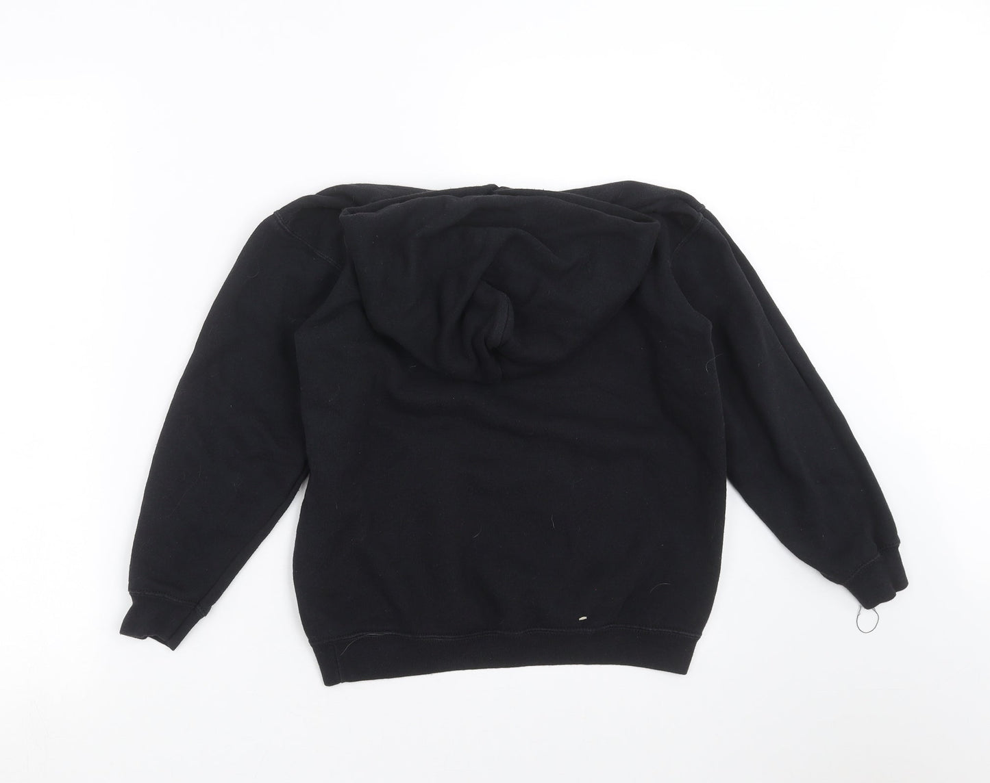 Fruit of the Loom Boys Black   Pullover Hoodie Size 9-10 Years