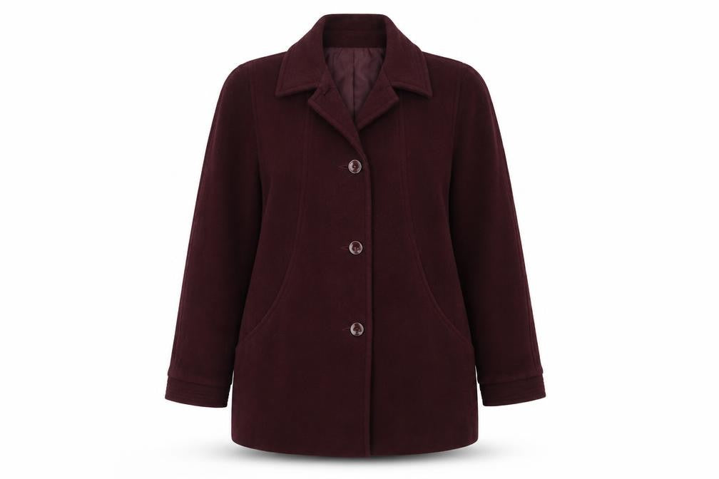 ESSENTIEL Womens Purple   Jacket Coat Size 16