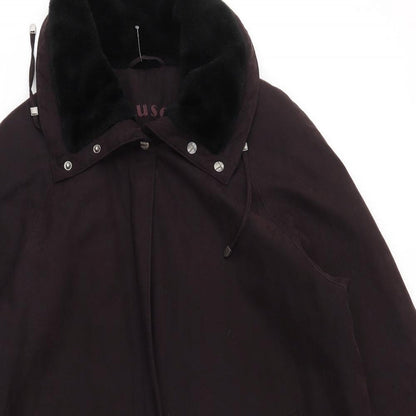NITUSCH Womens Purple   Jacket Coat Size L