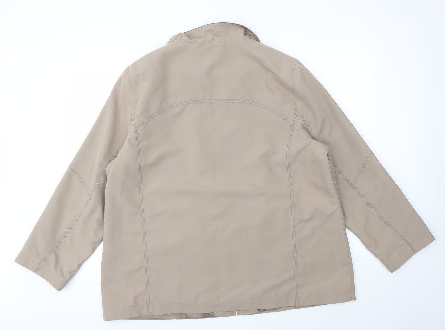 BM Womens Beige   Jacket Coat Size L