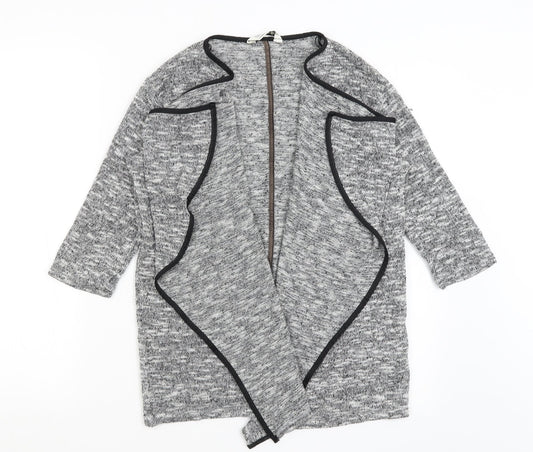 Miss Selfridge Womens Grey   Cardigan Jumper Size M