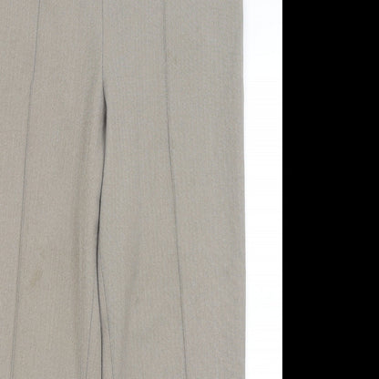 Marks & Spencer Womens Grey   Trousers  Size 10 L25 in