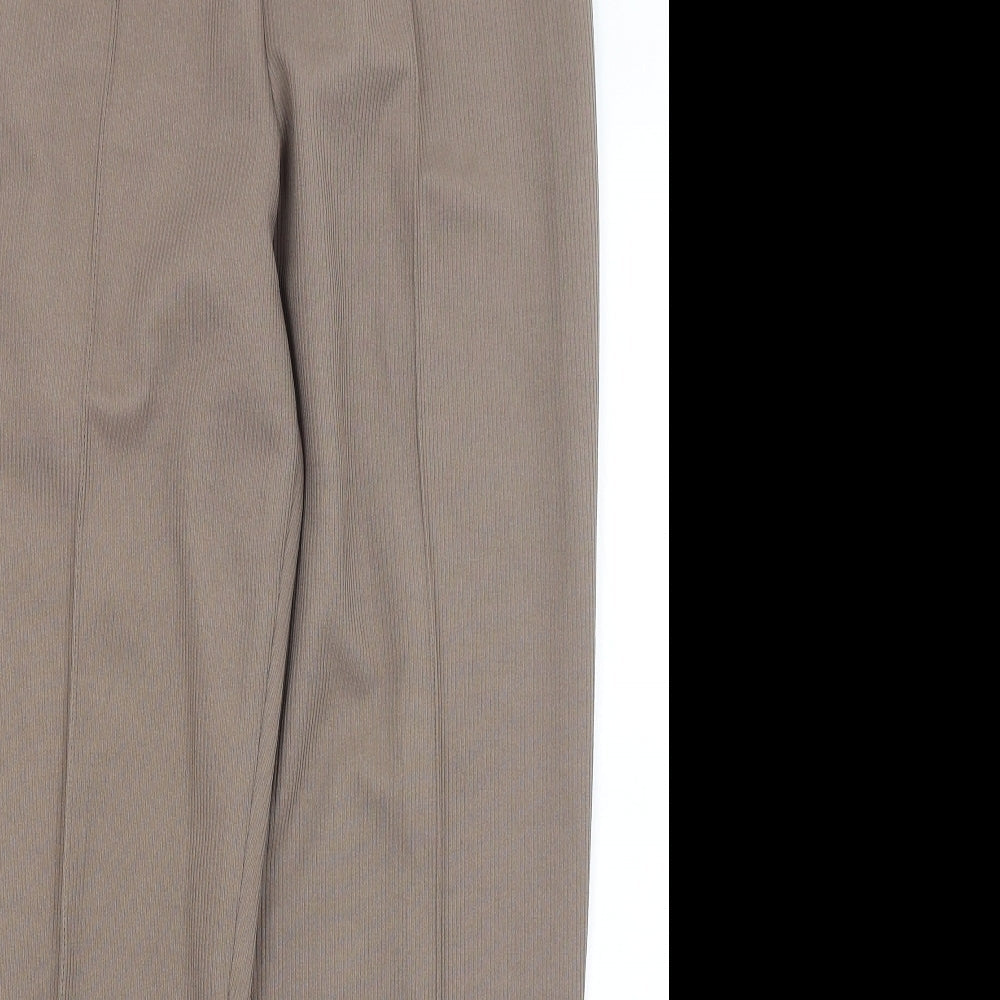 Paula W Womens Brown   Trousers  Size 18 L29 in