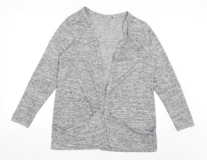 New Look Womens Grey   Cardigan Jumper Size 16