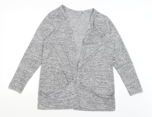 New Look Womens Grey   Cardigan Jumper Size 16