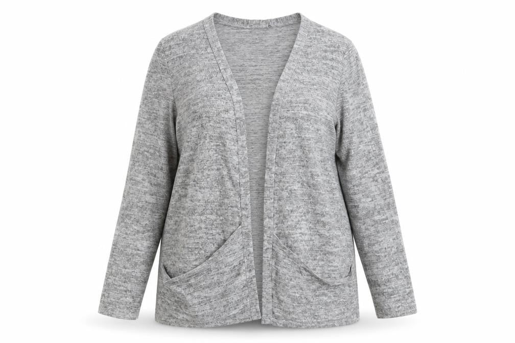 New Look Womens Grey   Cardigan Jumper Size 16