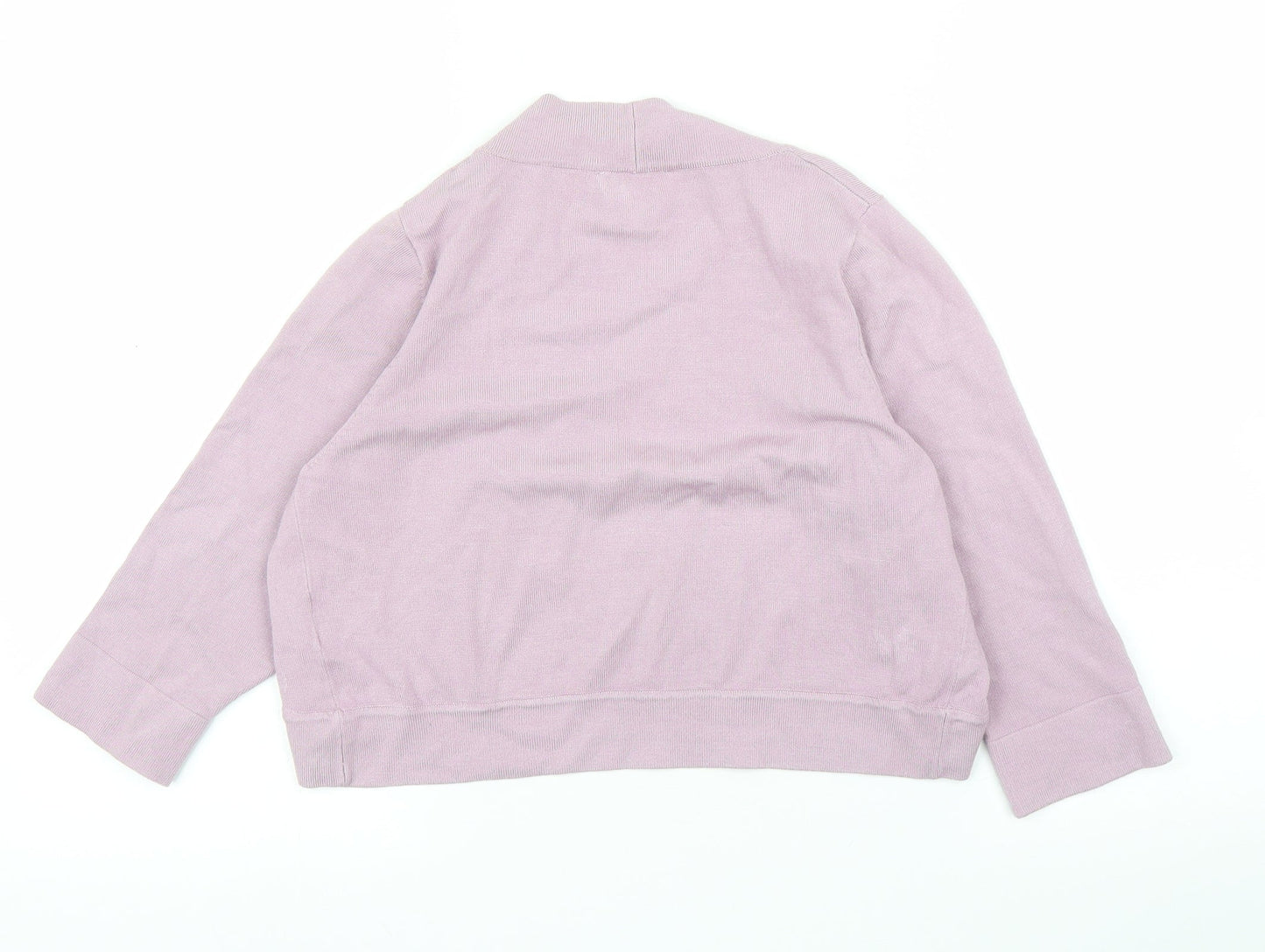 Linea Womens Purple   Cardigan Jumper Size M