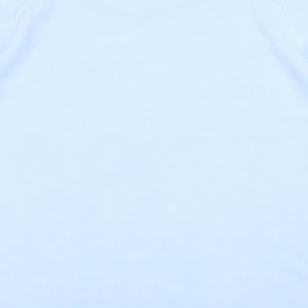 M&S Womens Blue   Basic Blouse Size 16