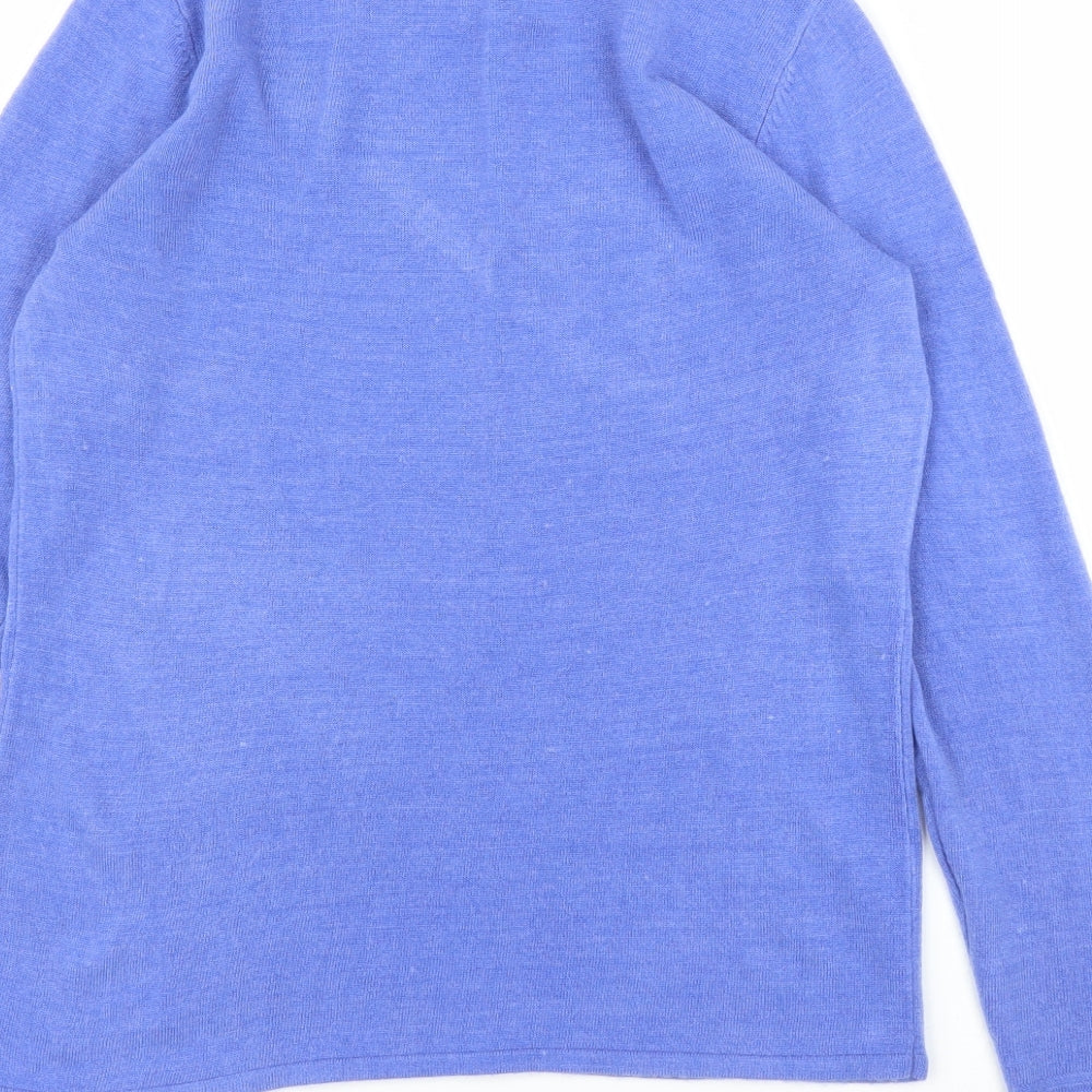 M&Co Womens Blue   Pullover Jumper Size 10