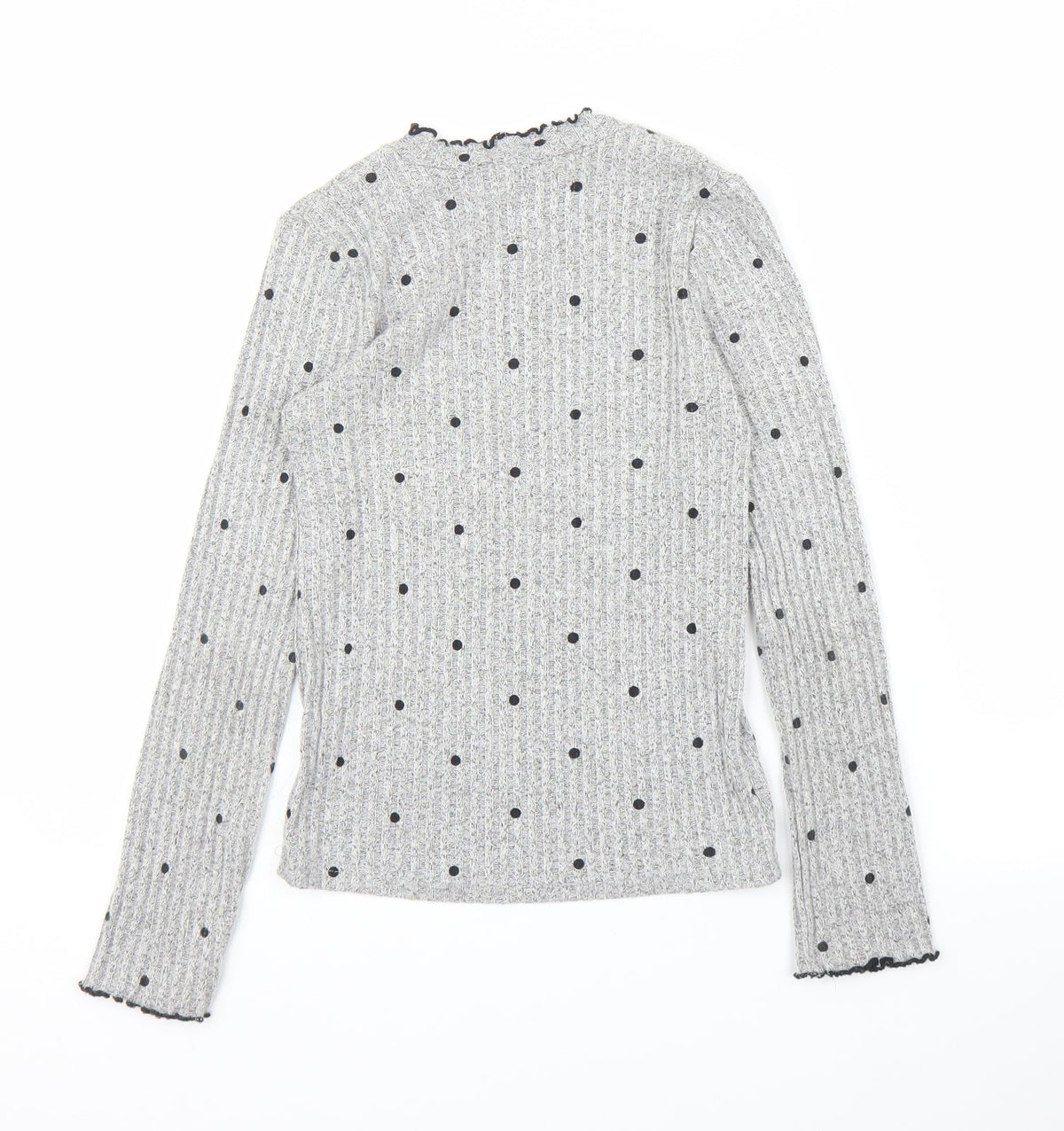 F&F Girls Grey   Pullover Jumper Size 9 Years
