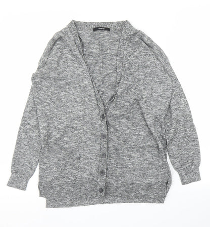 George Womens Grey   Cardigan Jumper Size 8