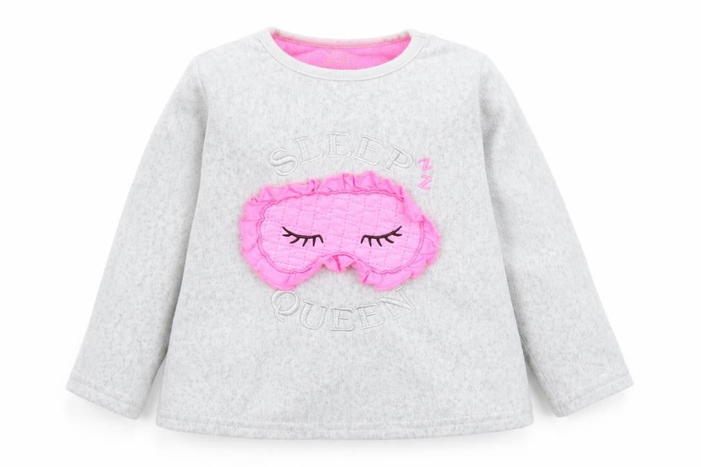 Primark Girls Grey   Pullover Jumper Size 18-24 Months  - PJ top