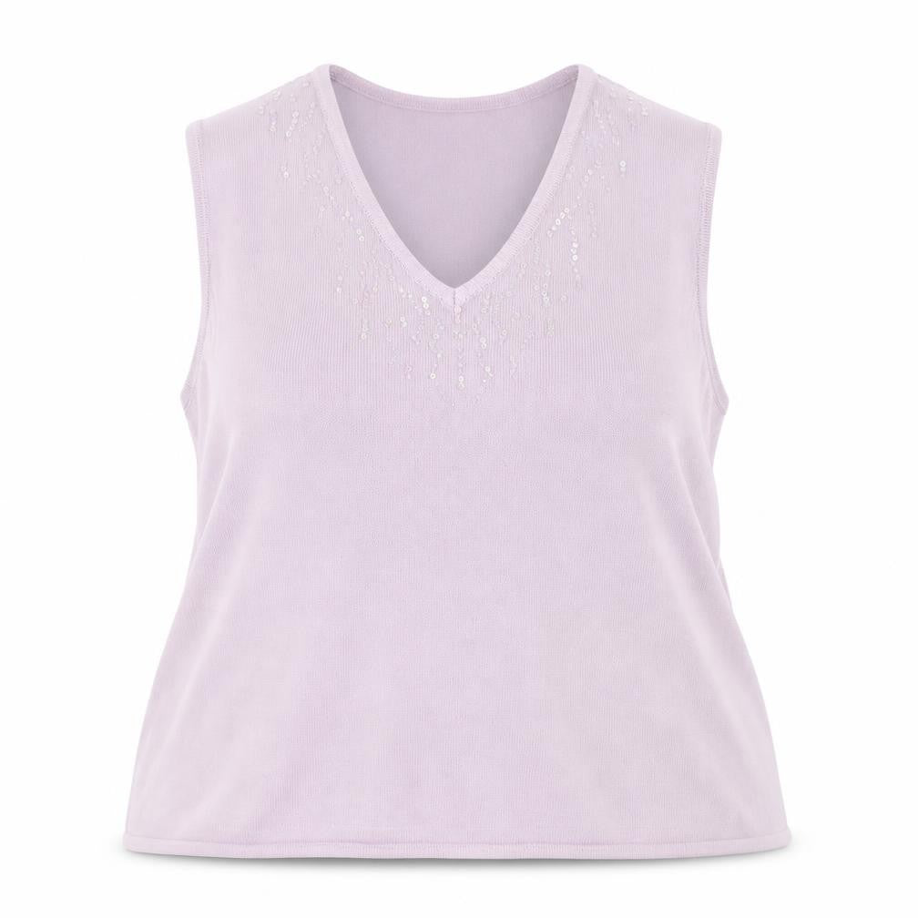 Alibi Knits Womens Purple   Vest Jumper Size 18