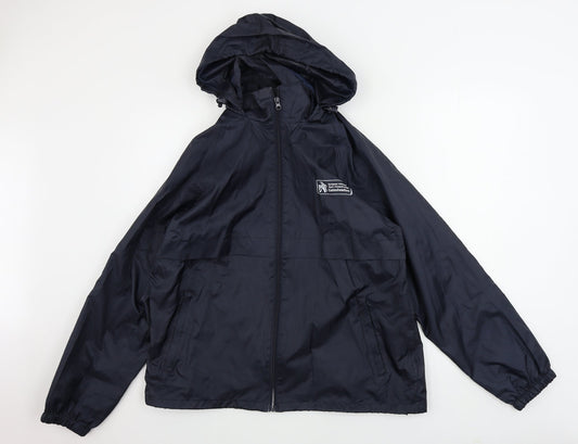 Result Mens Blue   Rain Coat Coat Size S