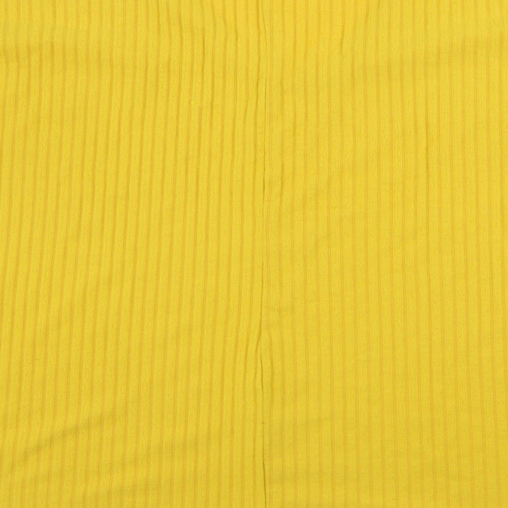 New Look  Womens Yellow   Pullover Jumper Size 14
