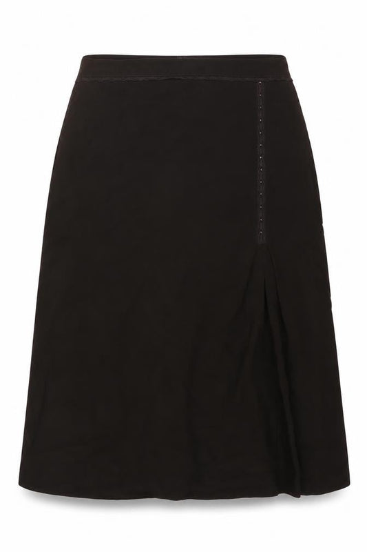 yashan Womens Brown   A-Line Skirt Size 36 in