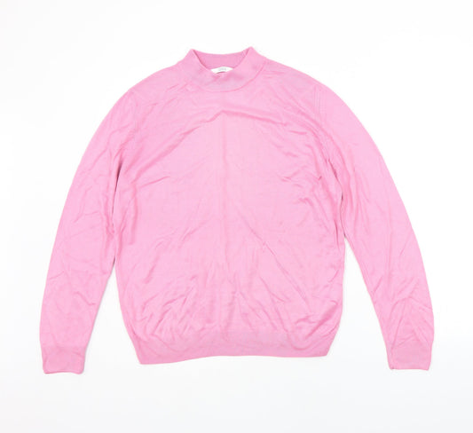 Marks and Spencer Womens Pink   Pullover Jumper Size 16