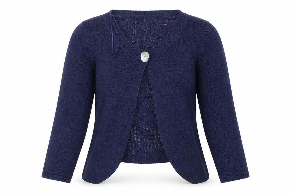 Reflections Womens Blue   Cardigan Jumper Size XL
