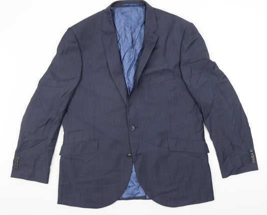 Taylor & Wright Mens Blue   Jacket Suit Jacket Size XL
