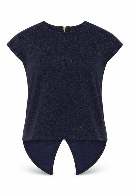 Boohoo Womens Blue   Basic Blouse Size 8