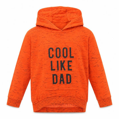 George Girls Orange   Pullover Hoodie Size 2-3 Years