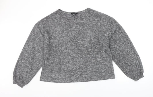 New Look Womens Grey   Pullover Jumper Size L