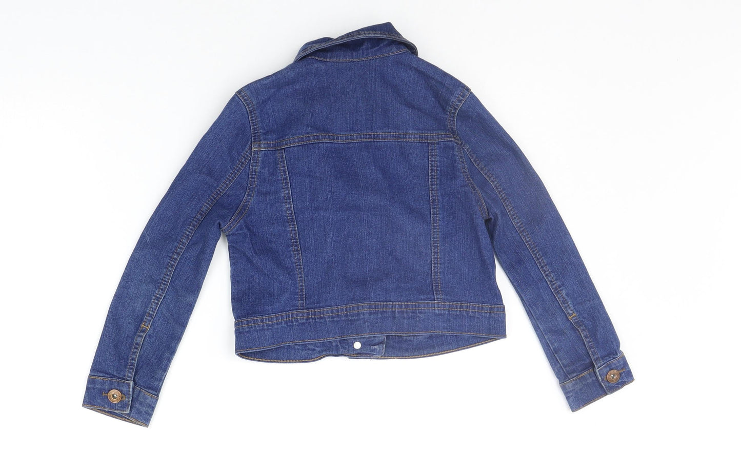 George Girls Blue   Jacket Coat Size 4-5 Years