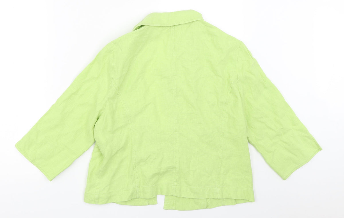 Marks & Spencer Womens Green   Jacket  Size 12