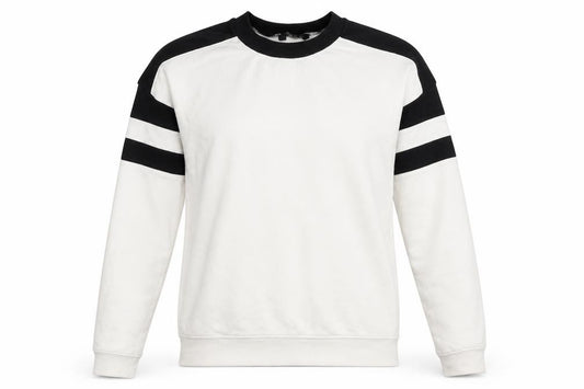 New Look Womens White   Pullover Sweatshirt Size 6