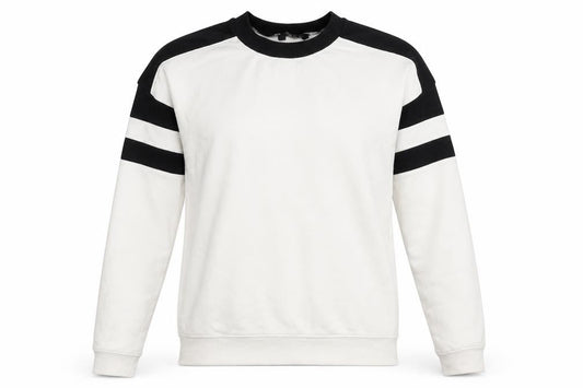 New Look Womens White   Pullover Sweatshirt Size 6