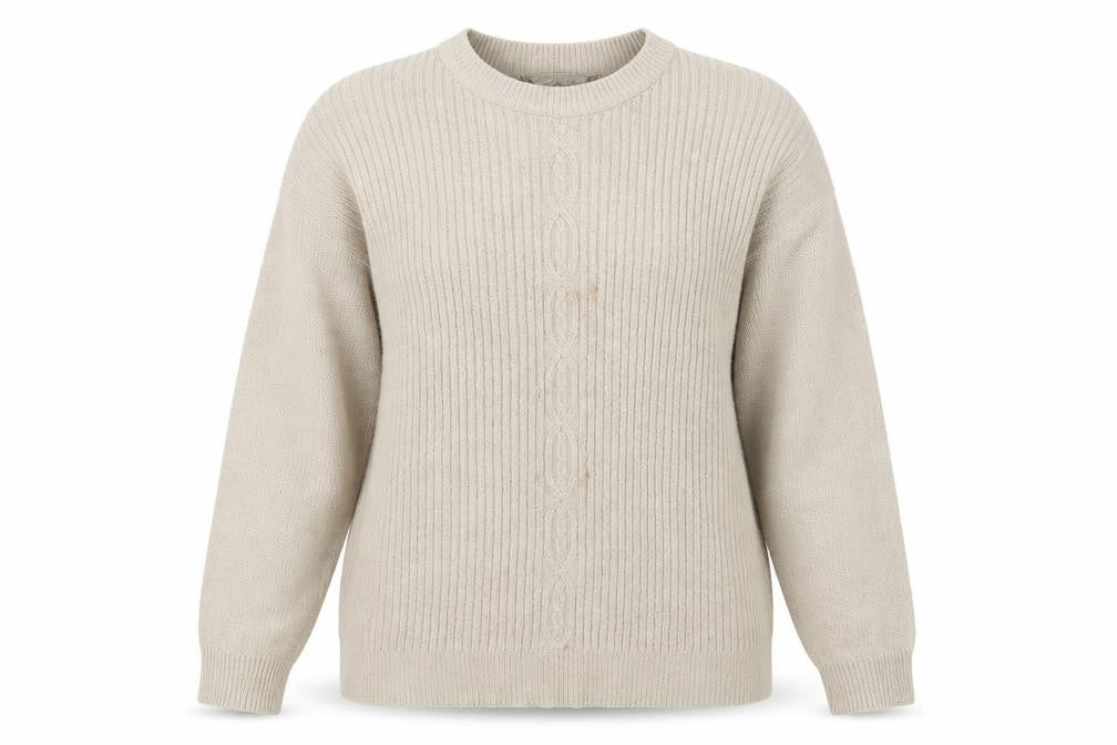 Akal Collection Womens Beige   Pullover Jumper Size L