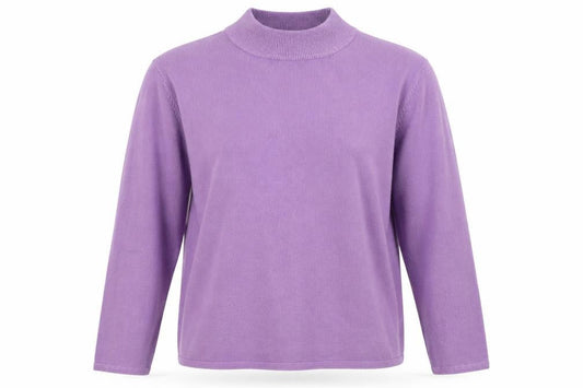 Bonmarché Womens Purple Pullover Jumper Size L