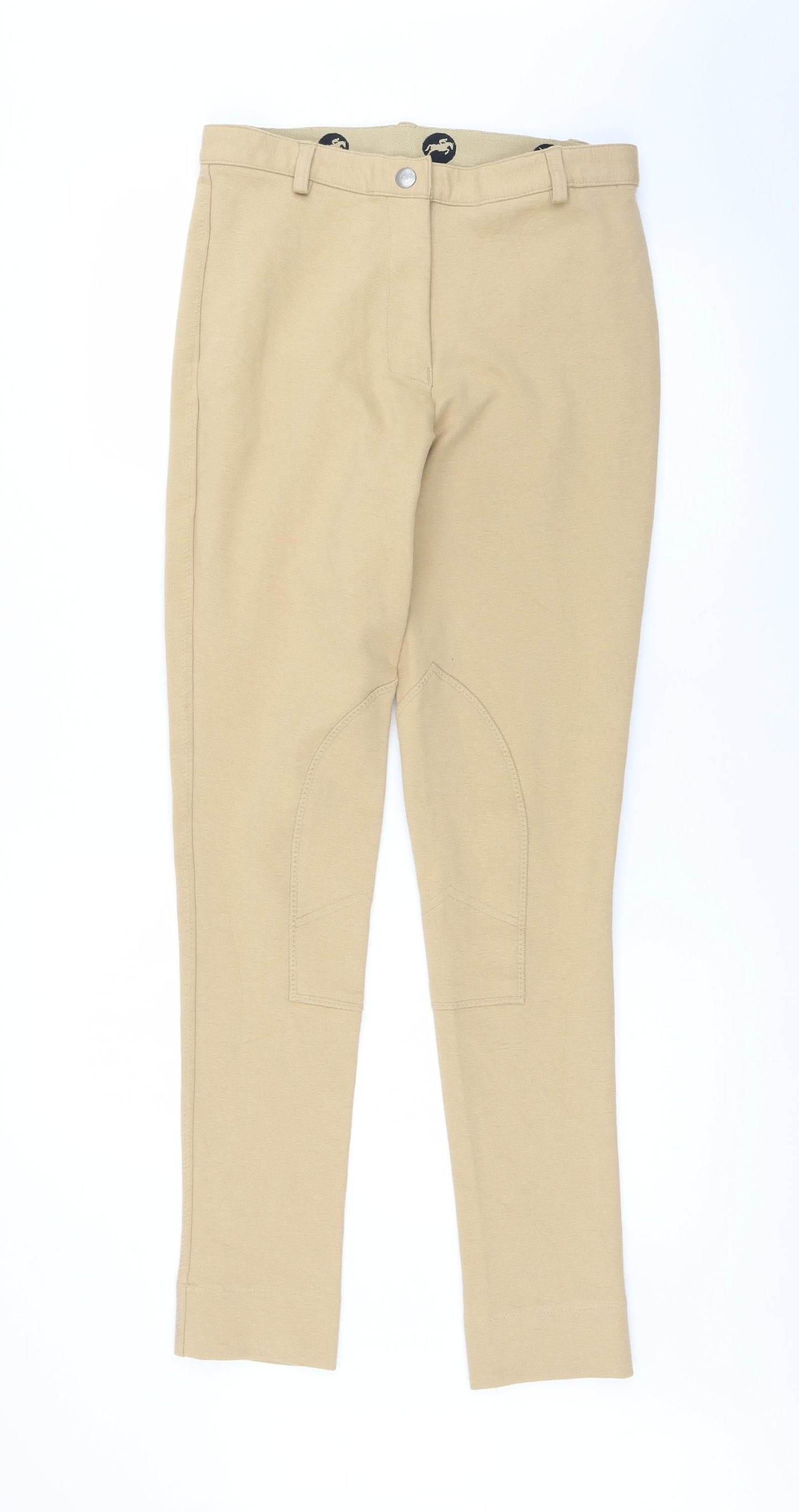 Preworn Womens Beige   Trousers  Size 28 L31 in